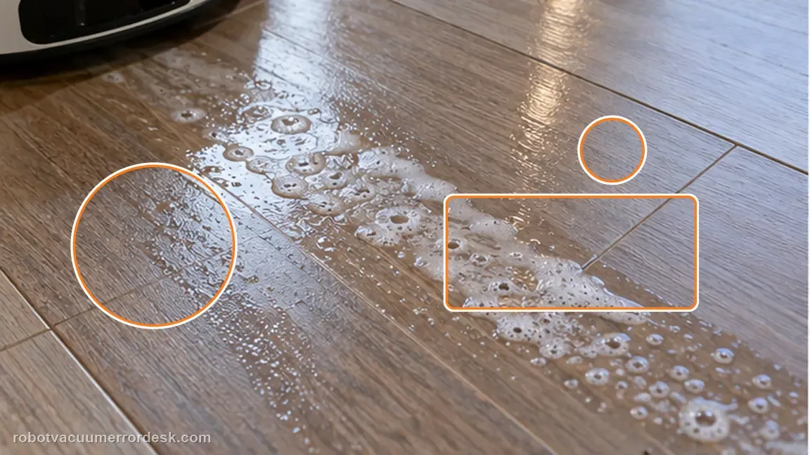 Dreame Aqua10 Ultra Roller Complete shown in a close repair view of foam baseline, matching the classify foam rather than ordinary damp mop trails check.